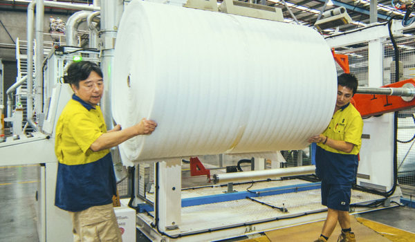 Sancell-foam-manufacturing