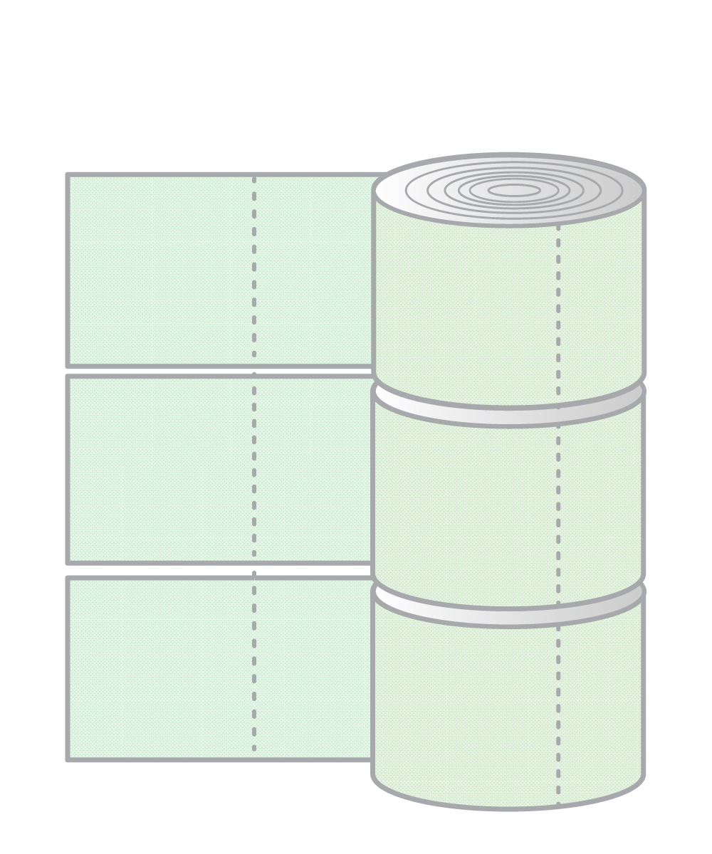 Sancell Perforated Rolls